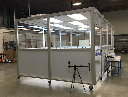 SIS Portable Softwall Cleanrooms