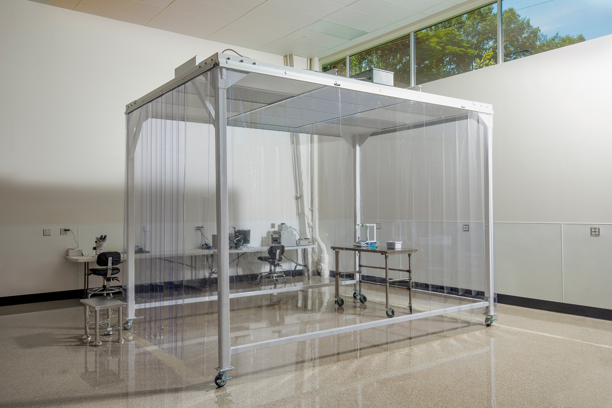 CRI Portable Softwall Cleanrooms