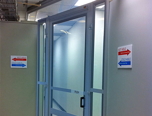 Data Center Hot/Cold Isolation