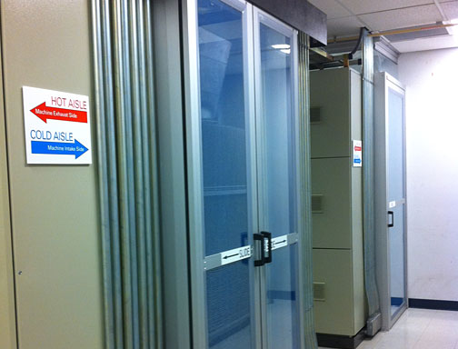 Data Center Hot/Cold Isolation